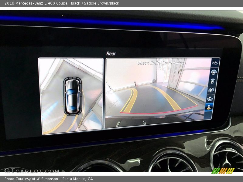 Black / Saddle Brown/Black 2018 Mercedes-Benz E 400 Coupe