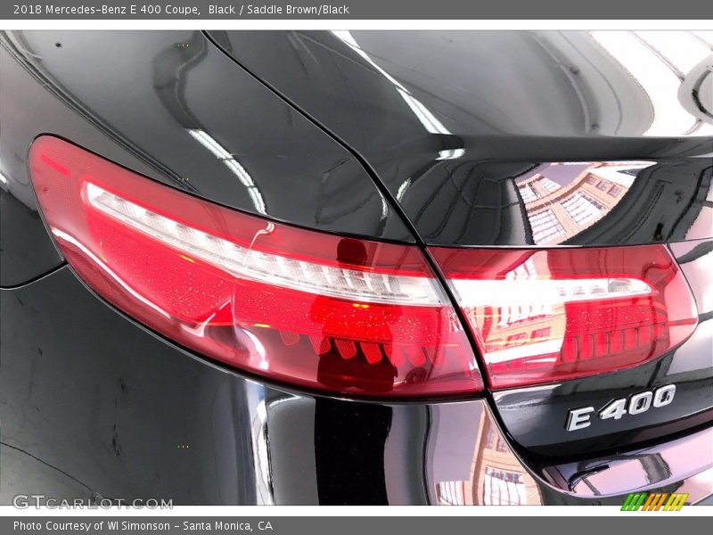 Black / Saddle Brown/Black 2018 Mercedes-Benz E 400 Coupe