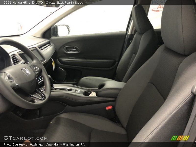 Crystal Black Pearl / Black 2021 Honda HR-V EX AWD