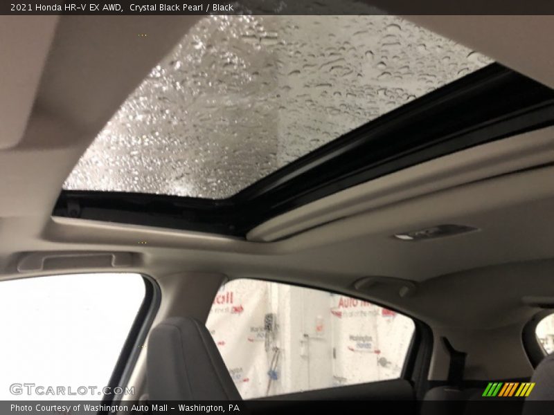 Crystal Black Pearl / Black 2021 Honda HR-V EX AWD