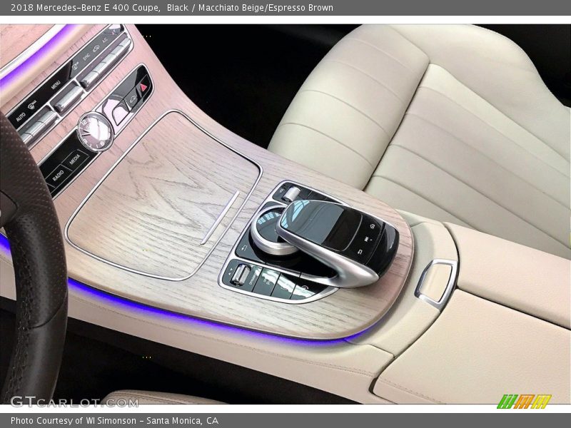 Black / Macchiato Beige/Espresso Brown 2018 Mercedes-Benz E 400 Coupe
