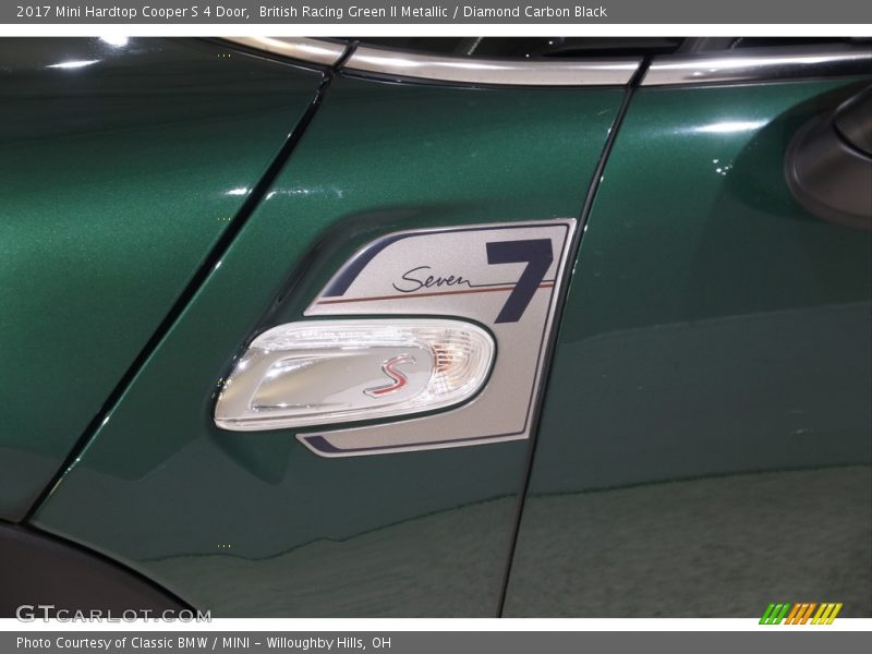 British Racing Green II Metallic / Diamond Carbon Black 2017 Mini Hardtop Cooper S 4 Door