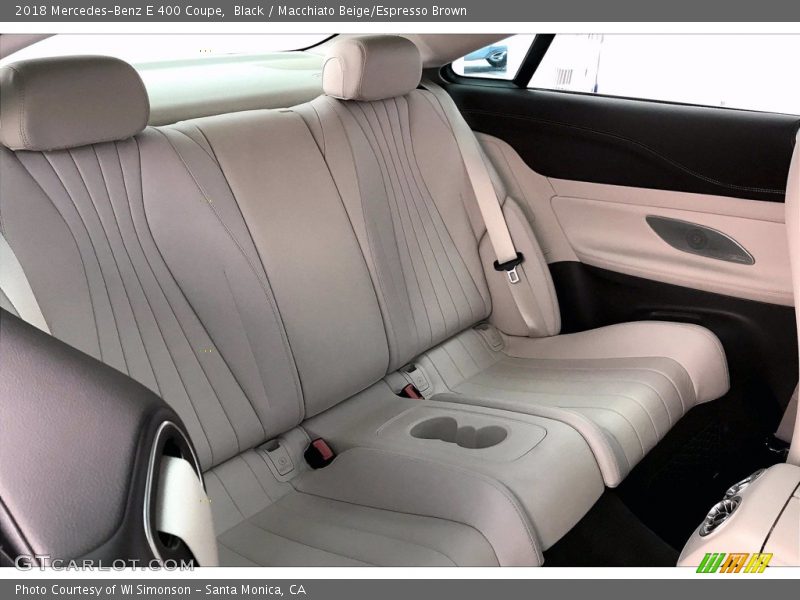 Black / Macchiato Beige/Espresso Brown 2018 Mercedes-Benz E 400 Coupe