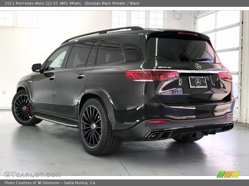 Obsidian Black Metallic / Black 2021 Mercedes-Benz GLS 63 AMG 4Matic