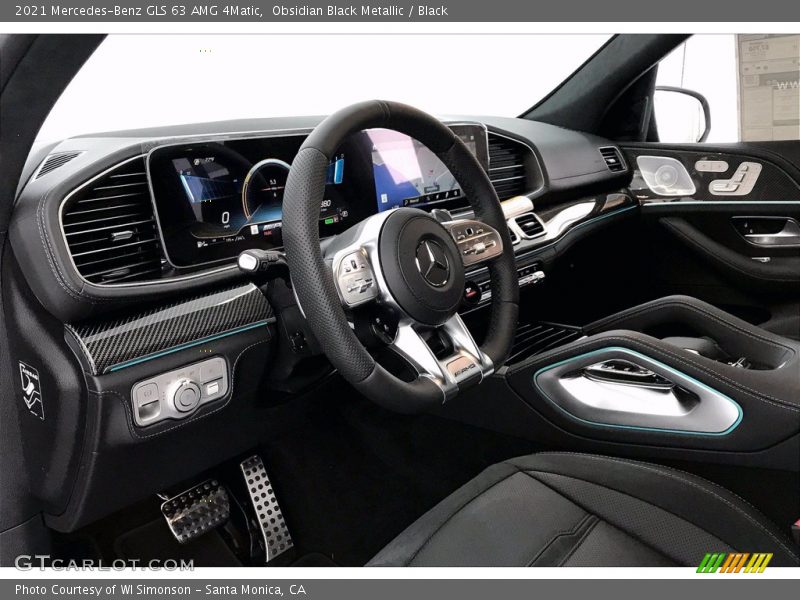 Dashboard of 2021 GLS 63 AMG 4Matic