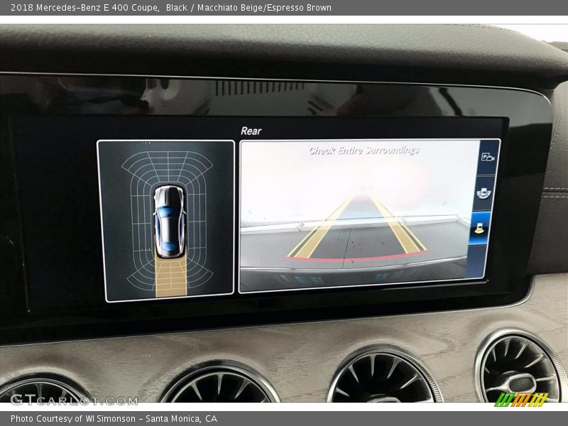 Black / Macchiato Beige/Espresso Brown 2018 Mercedes-Benz E 400 Coupe
