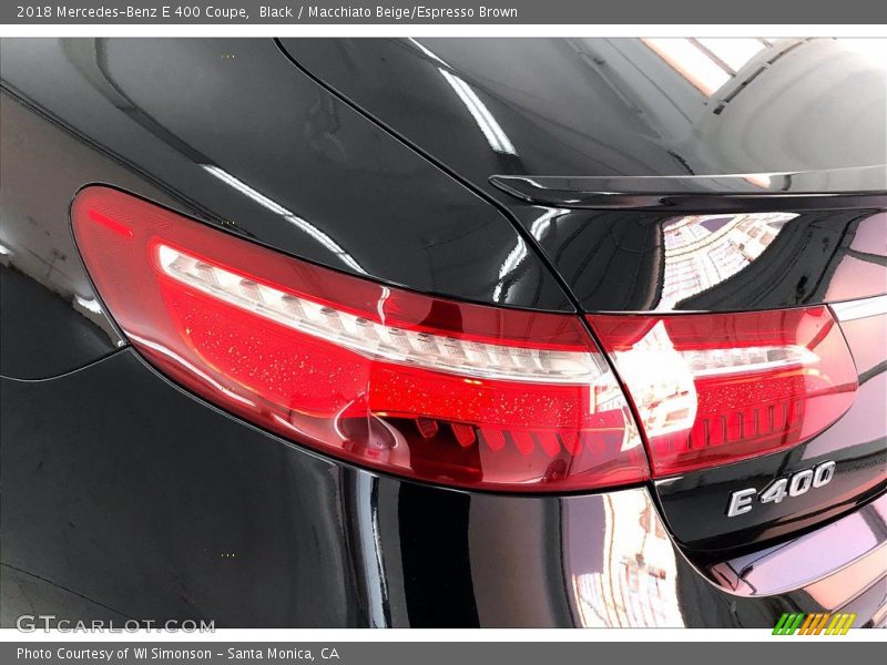 Black / Macchiato Beige/Espresso Brown 2018 Mercedes-Benz E 400 Coupe