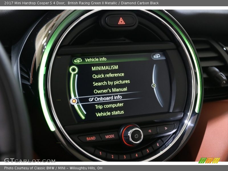 British Racing Green II Metallic / Diamond Carbon Black 2017 Mini Hardtop Cooper S 4 Door