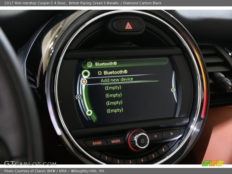 British Racing Green II Metallic / Diamond Carbon Black 2017 Mini Hardtop Cooper S 4 Door
