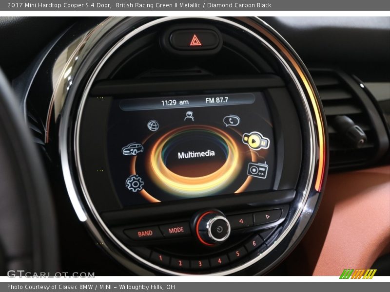 British Racing Green II Metallic / Diamond Carbon Black 2017 Mini Hardtop Cooper S 4 Door