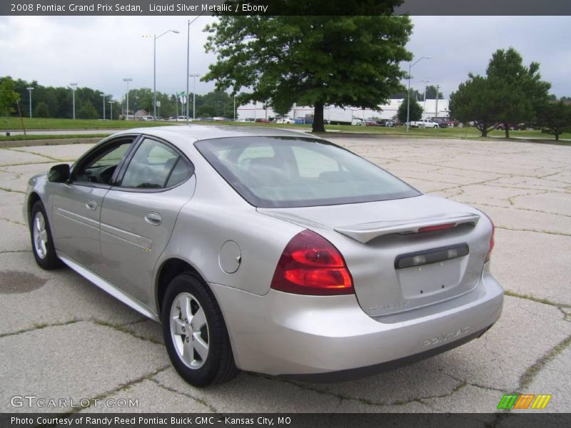 Liquid Silver Metallic / Ebony 2008 Pontiac Grand Prix Sedan