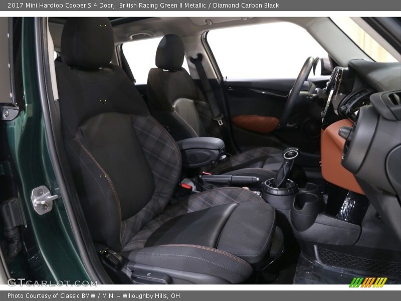 British Racing Green II Metallic / Diamond Carbon Black 2017 Mini Hardtop Cooper S 4 Door