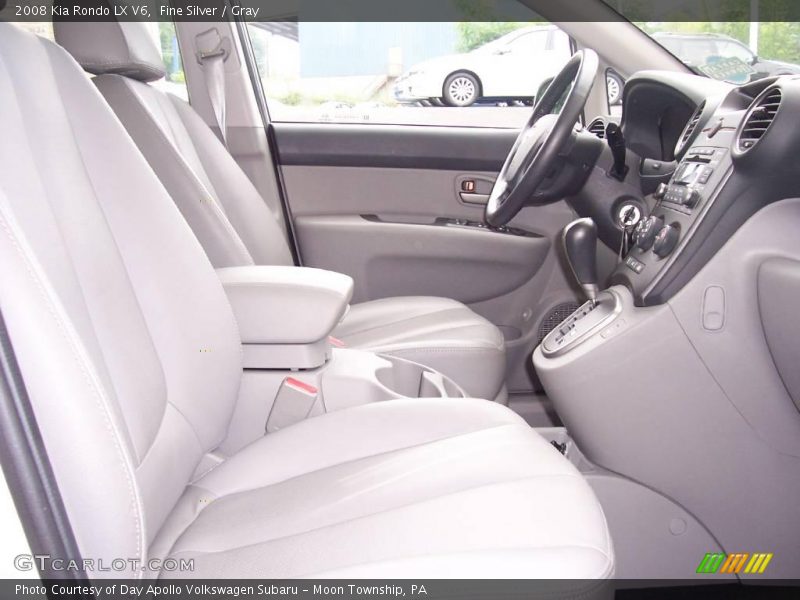 Fine Silver / Gray 2008 Kia Rondo LX V6