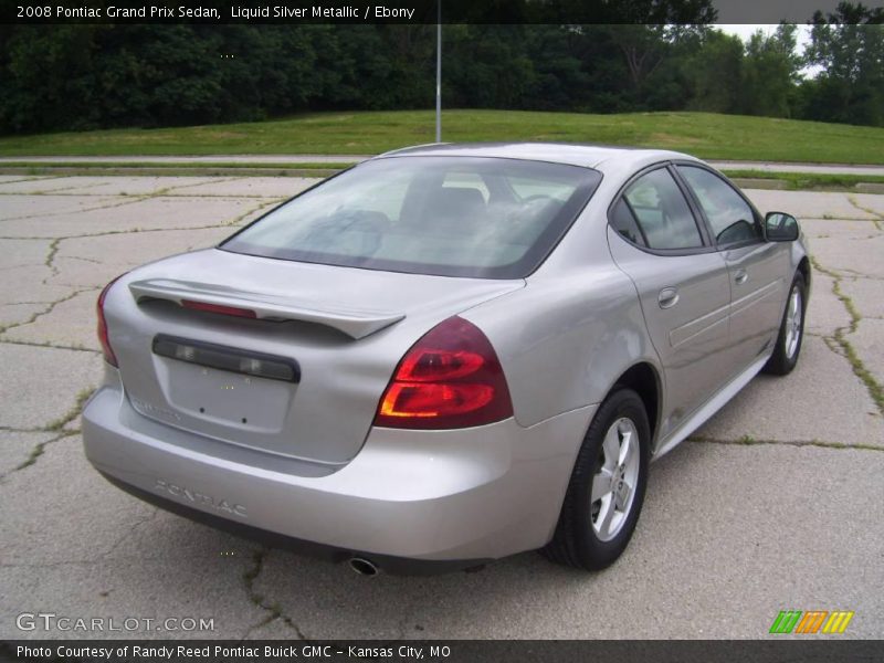 Liquid Silver Metallic / Ebony 2008 Pontiac Grand Prix Sedan