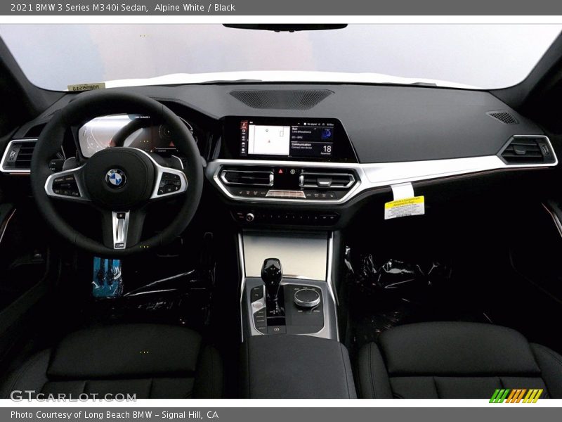 Alpine White / Black 2021 BMW 3 Series M340i Sedan