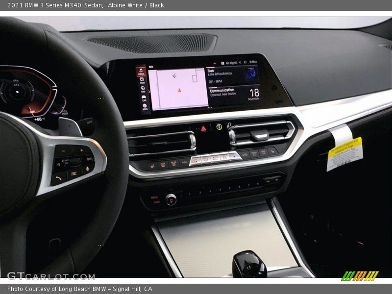 Alpine White / Black 2021 BMW 3 Series M340i Sedan
