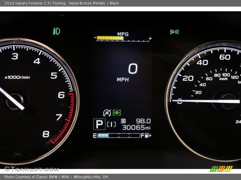  2019 Forester 2.5i Touring 2.5i Touring Gauges