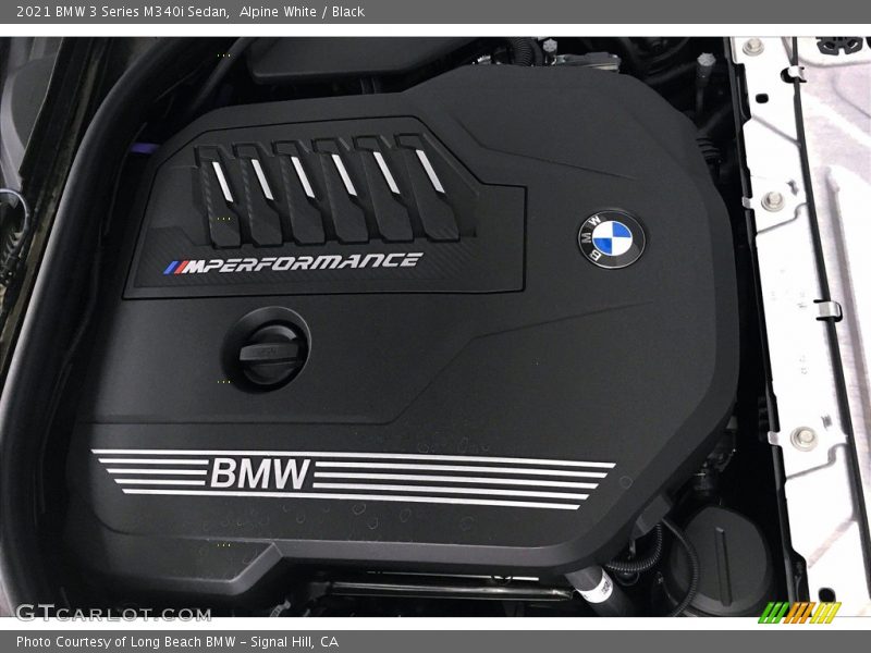 Alpine White / Black 2021 BMW 3 Series M340i Sedan