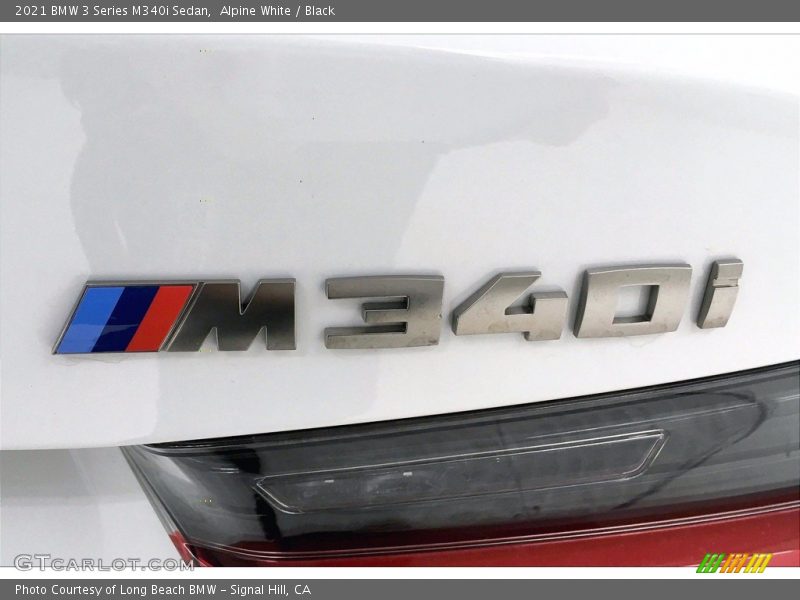 Alpine White / Black 2021 BMW 3 Series M340i Sedan