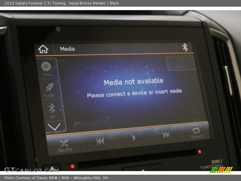 Sepia Bronze Metallic / Black 2019 Subaru Forester 2.5i Touring