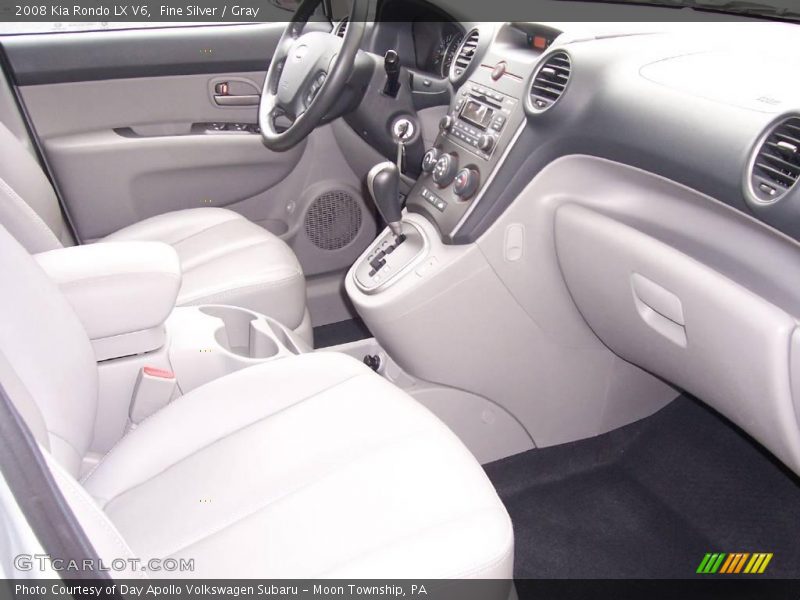 Fine Silver / Gray 2008 Kia Rondo LX V6