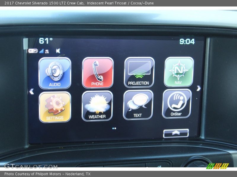 Iridescent Pearl Tricoat / Cocoa/­Dune 2017 Chevrolet Silverado 1500 LTZ Crew Cab