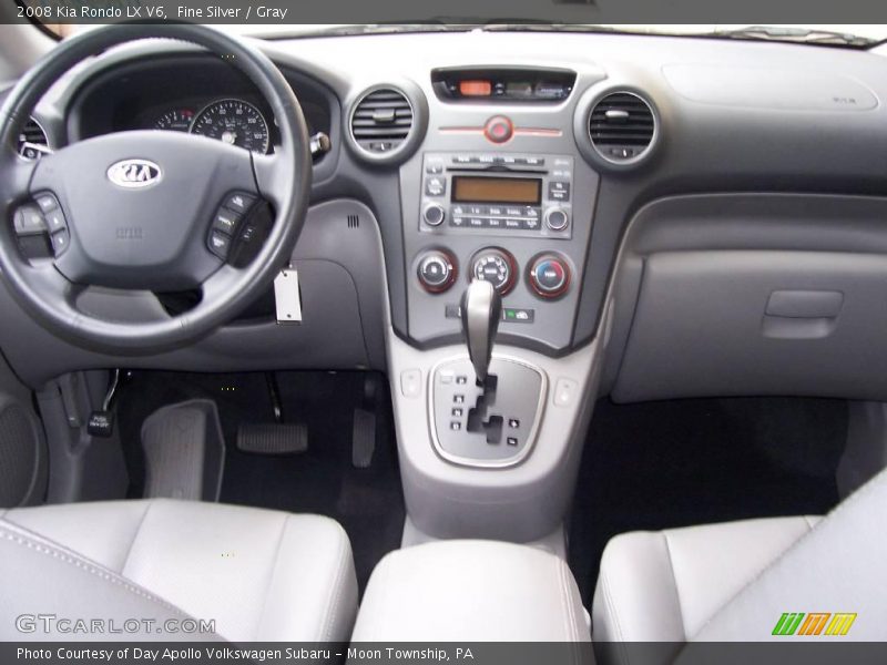 Fine Silver / Gray 2008 Kia Rondo LX V6