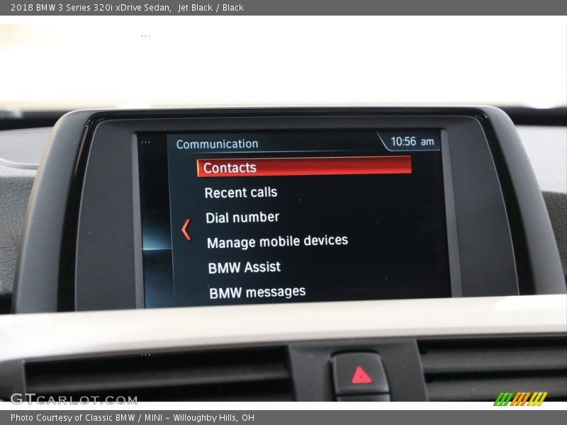 Jet Black / Black 2018 BMW 3 Series 320i xDrive Sedan