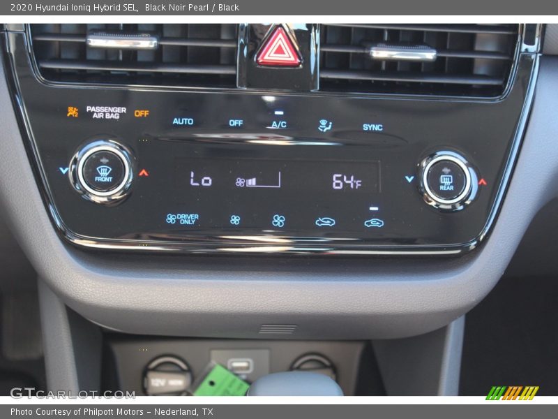 Black Noir Pearl / Black 2020 Hyundai Ioniq Hybrid SEL