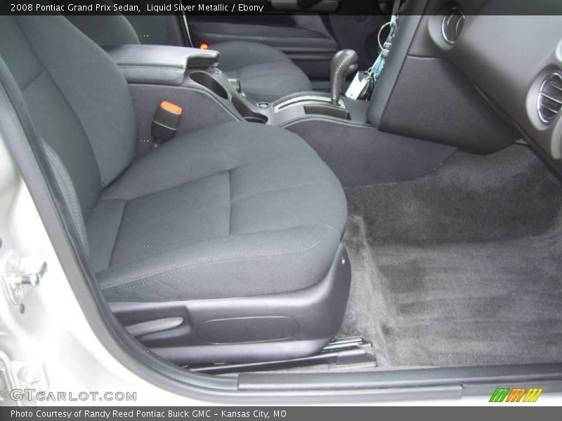Liquid Silver Metallic / Ebony 2008 Pontiac Grand Prix Sedan