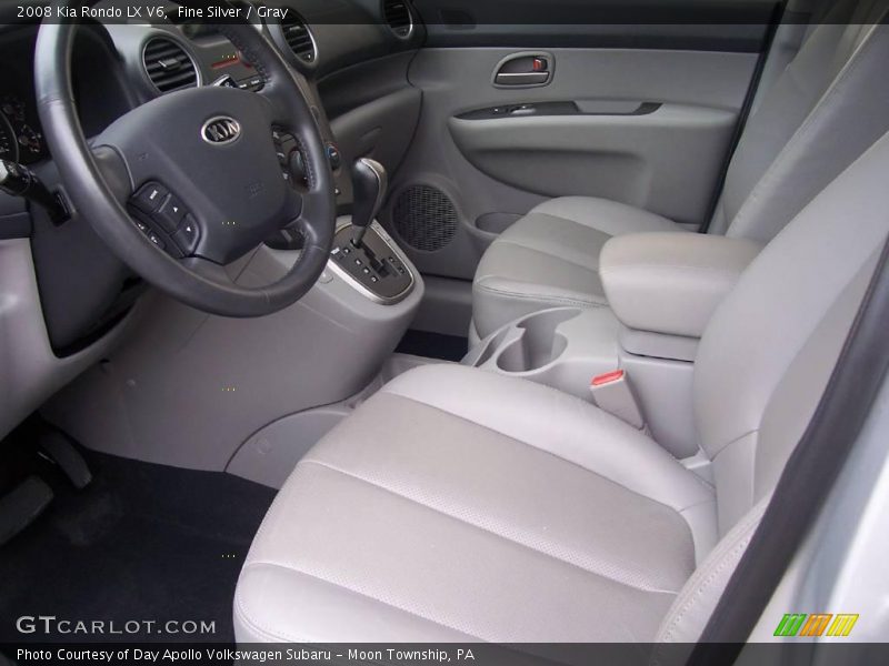 Fine Silver / Gray 2008 Kia Rondo LX V6