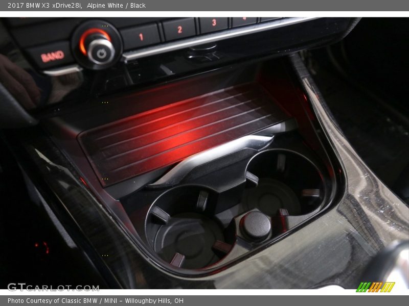 Alpine White / Black 2017 BMW X3 xDrive28i