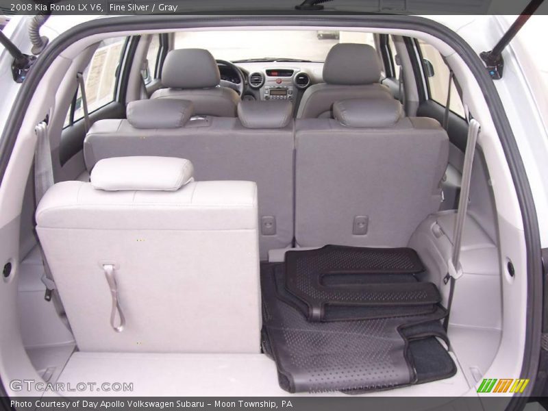 Fine Silver / Gray 2008 Kia Rondo LX V6