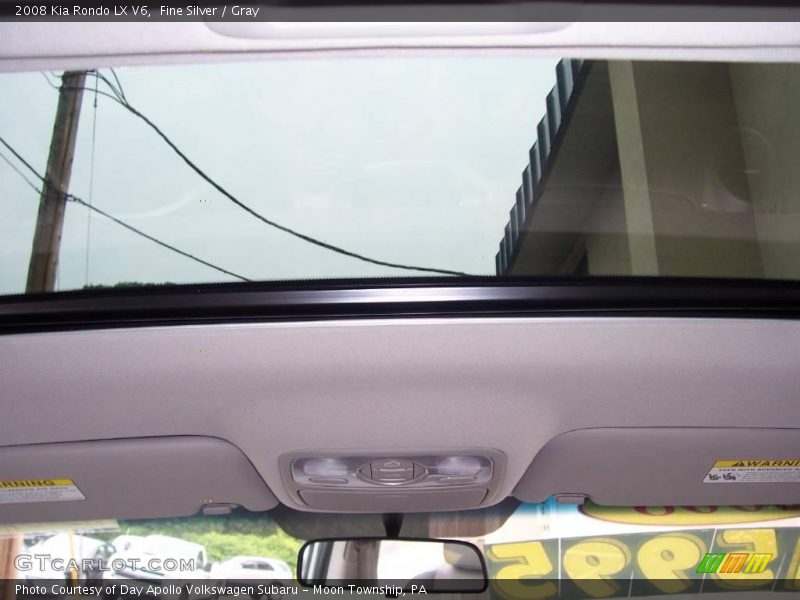 Fine Silver / Gray 2008 Kia Rondo LX V6