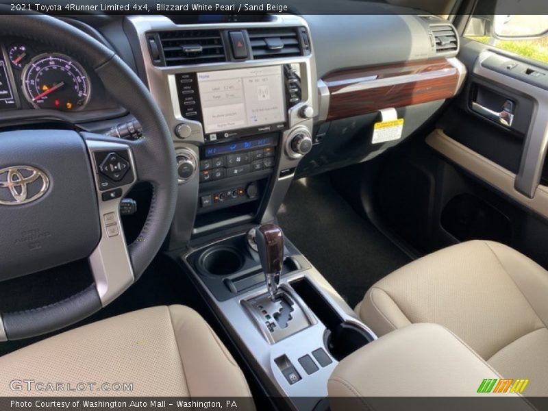 Front Seat of 2021 4Runner Limited 4x4