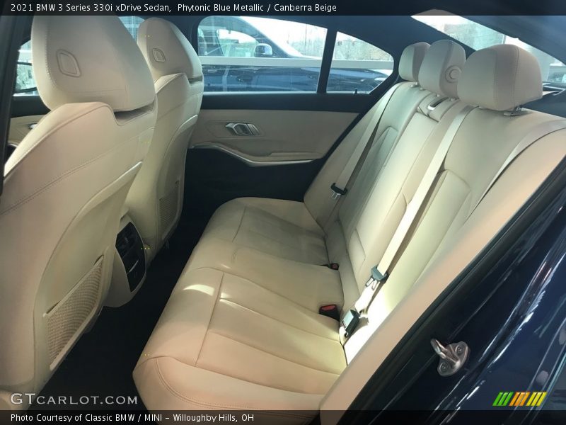 Phytonic Blue Metallic / Canberra Beige 2021 BMW 3 Series 330i xDrive Sedan