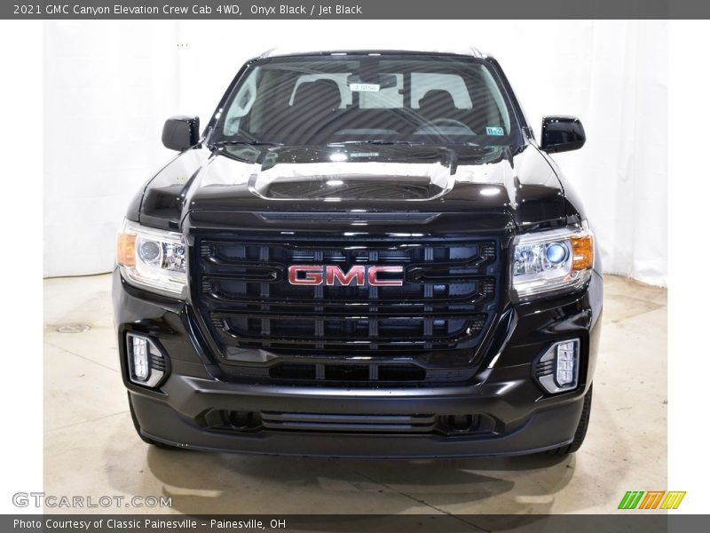 Onyx Black / Jet Black 2021 GMC Canyon Elevation Crew Cab 4WD