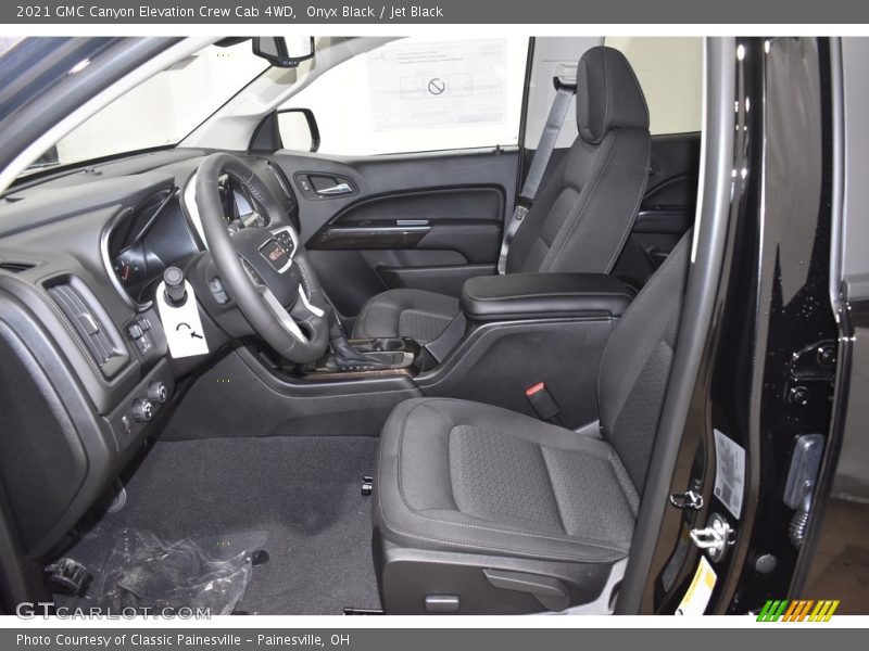 Onyx Black / Jet Black 2021 GMC Canyon Elevation Crew Cab 4WD