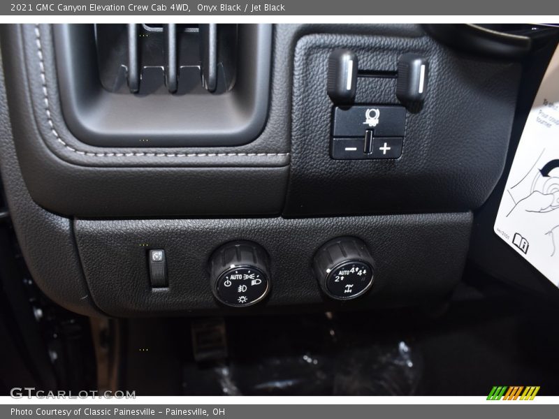 Onyx Black / Jet Black 2021 GMC Canyon Elevation Crew Cab 4WD
