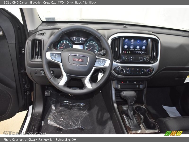 Onyx Black / Jet Black 2021 GMC Canyon Elevation Crew Cab 4WD