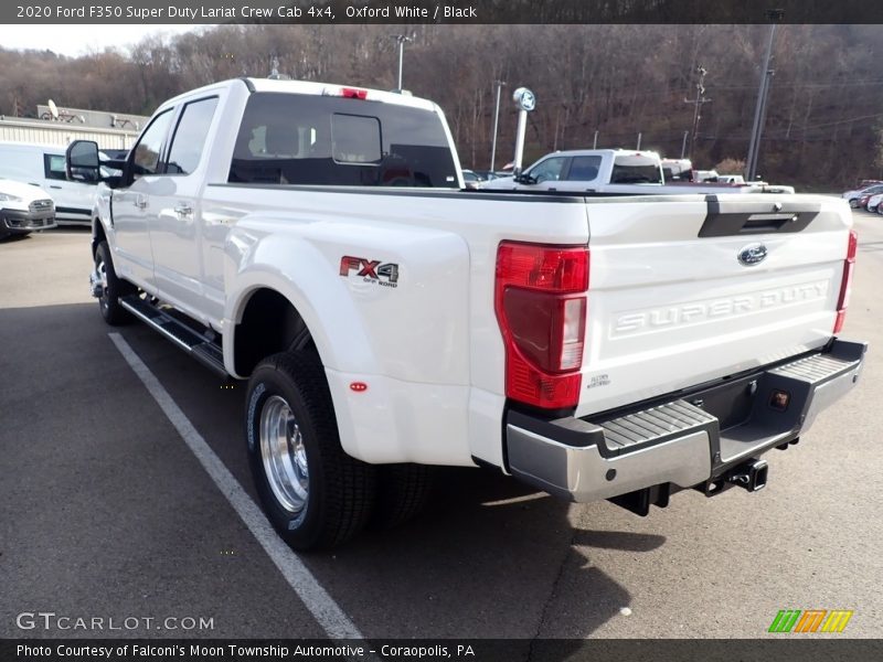 Oxford White / Black 2020 Ford F350 Super Duty Lariat Crew Cab 4x4