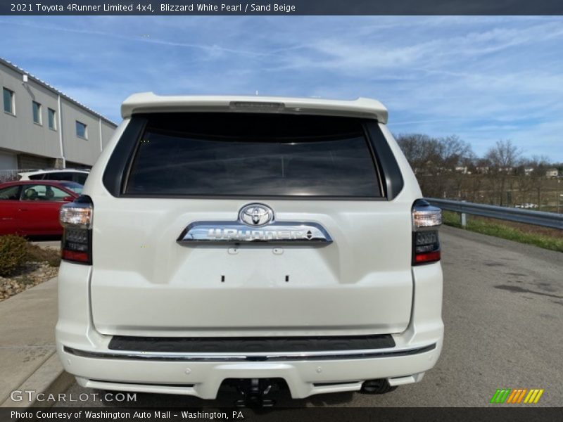 Blizzard White Pearl / Sand Beige 2021 Toyota 4Runner Limited 4x4