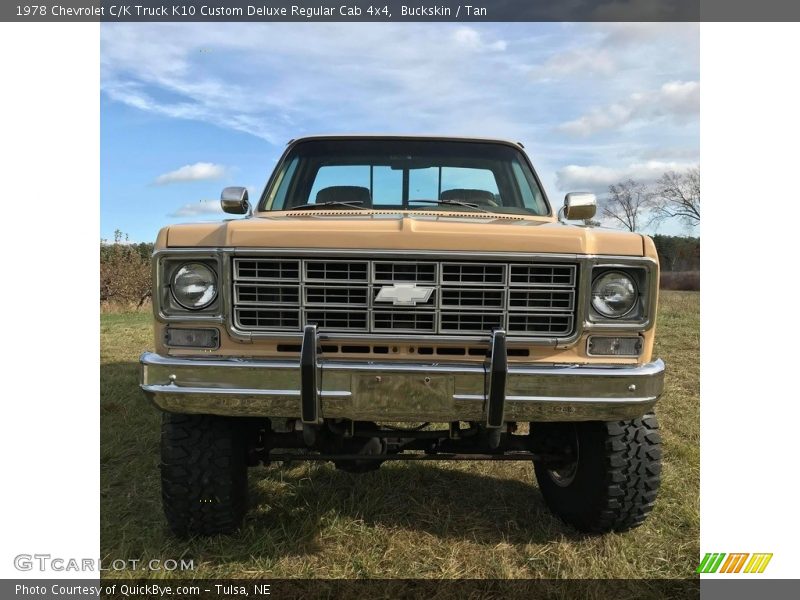  1978 C/K Truck K10 Custom Deluxe Regular Cab 4x4 Buckskin
