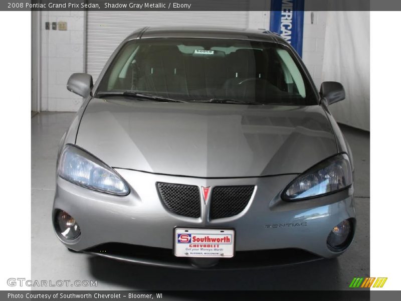 Shadow Gray Metallic / Ebony 2008 Pontiac Grand Prix Sedan