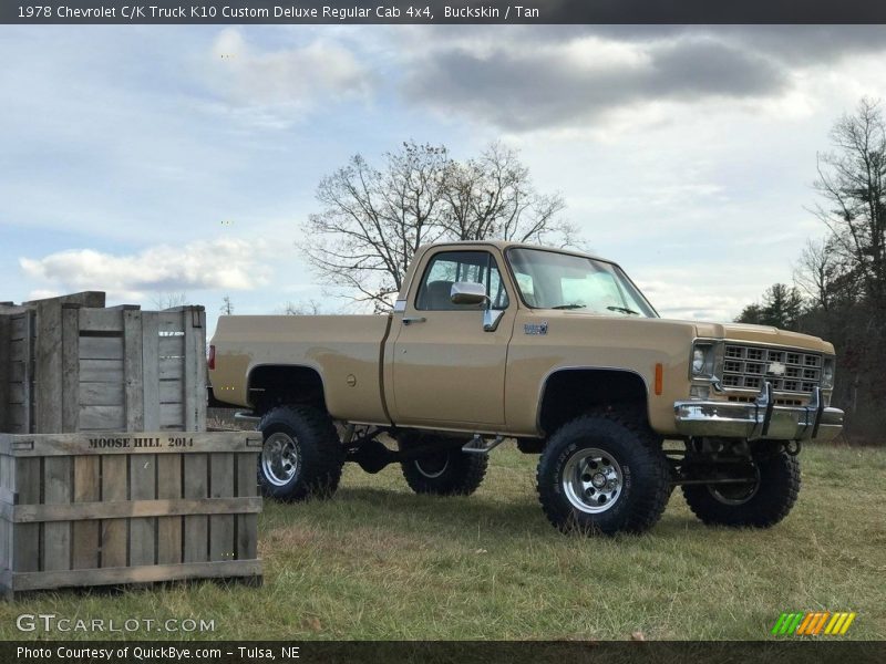  1978 C/K Truck K10 Custom Deluxe Regular Cab 4x4 Buckskin