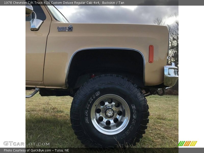 Custom Wheels of 1978 C/K Truck K10 Custom Deluxe Regular Cab 4x4
