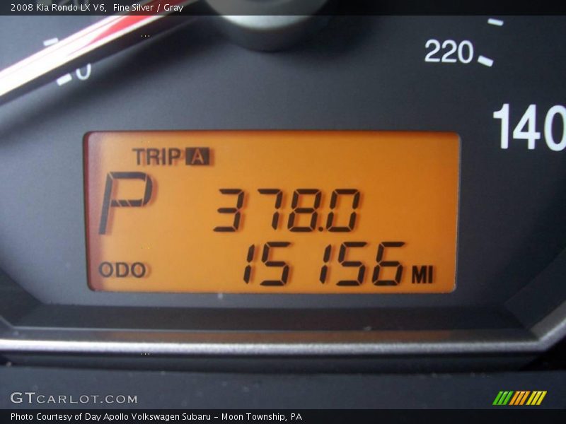 Fine Silver / Gray 2008 Kia Rondo LX V6