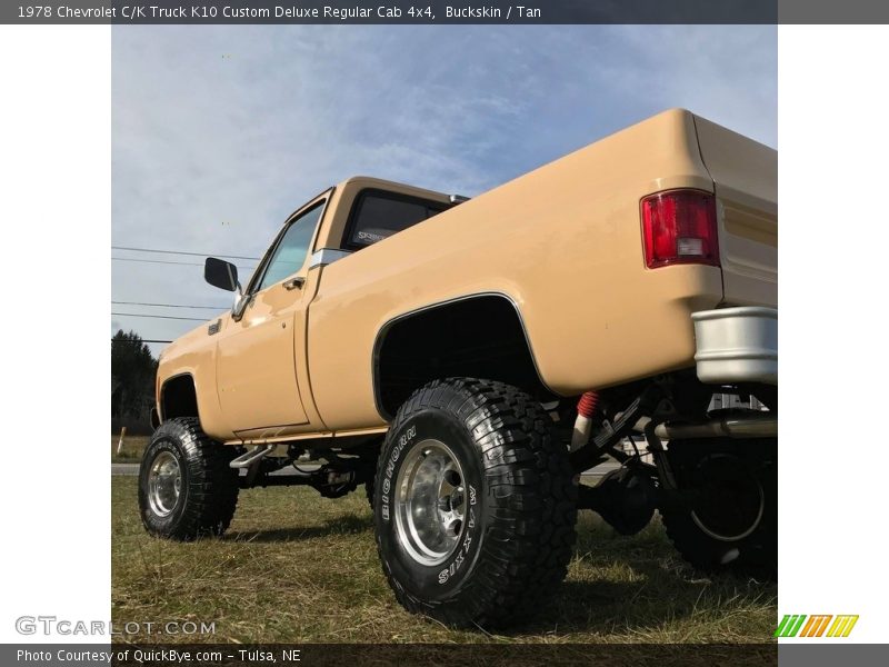  1978 C/K Truck K10 Custom Deluxe Regular Cab 4x4 Buckskin