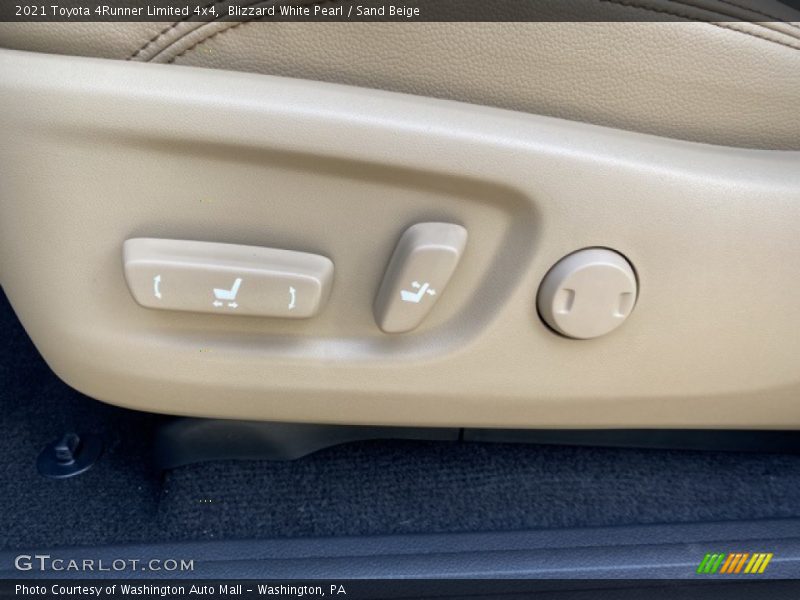 Front Seat of 2021 4Runner Limited 4x4