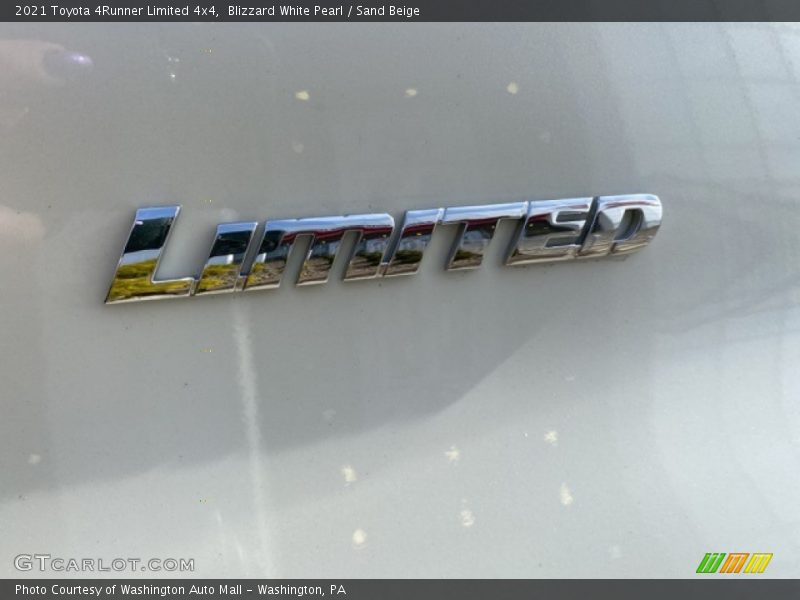  2021 4Runner Limited 4x4 Logo